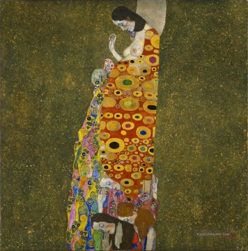 Hoffnung II Gustav Klimt Ölgemälde